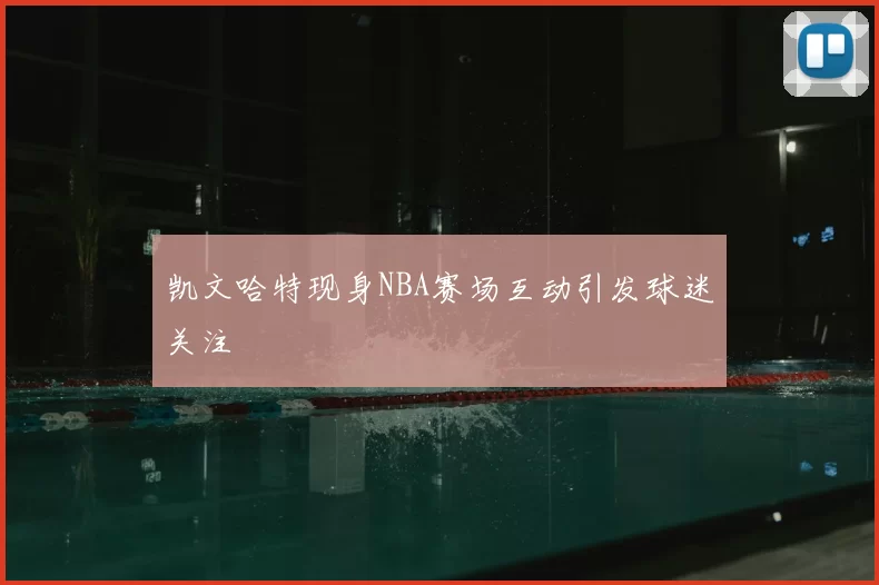 凯文哈特现身NBA赛场互动引发球迷关注